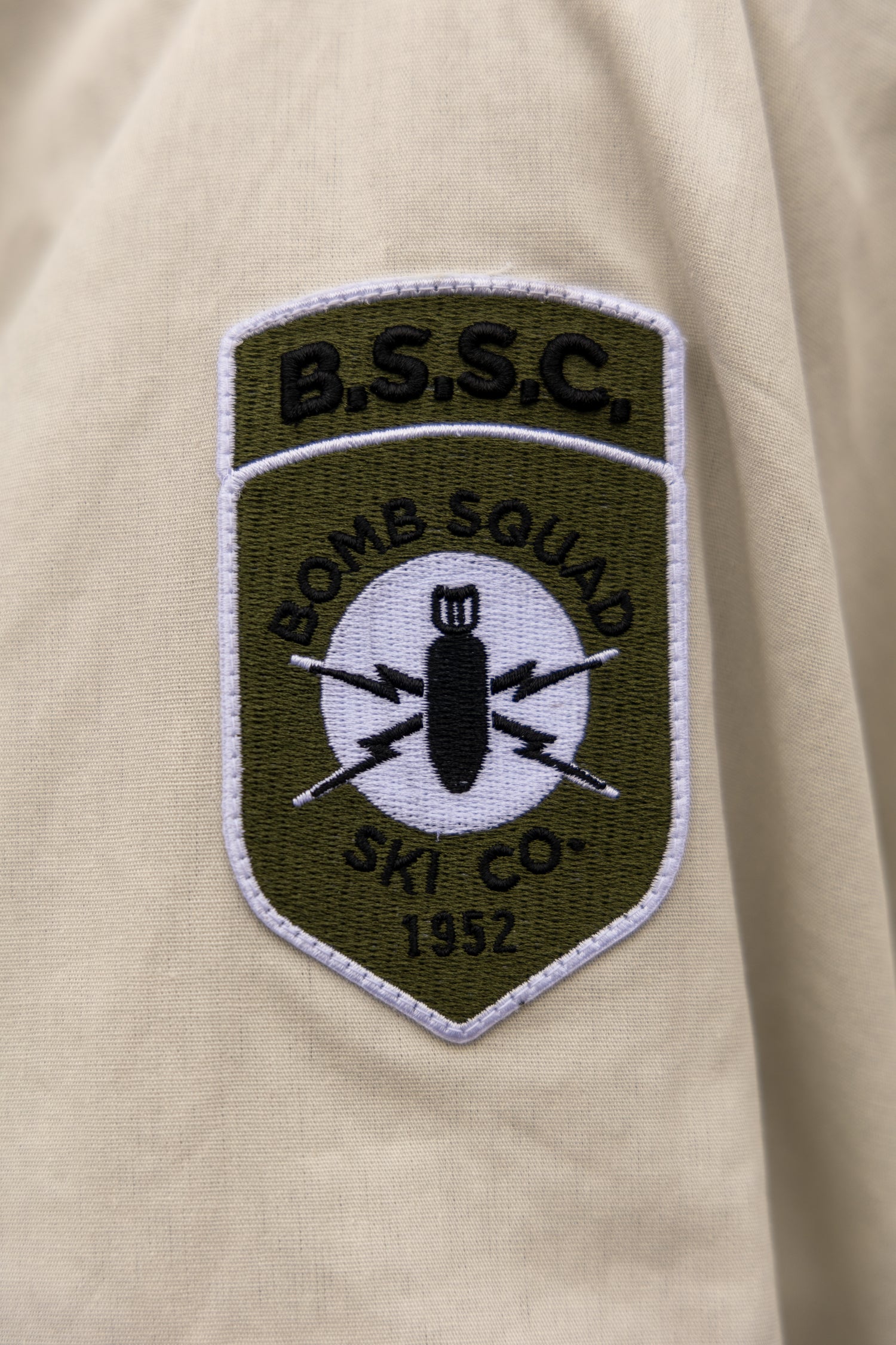 Bomb Squad Ski Logo