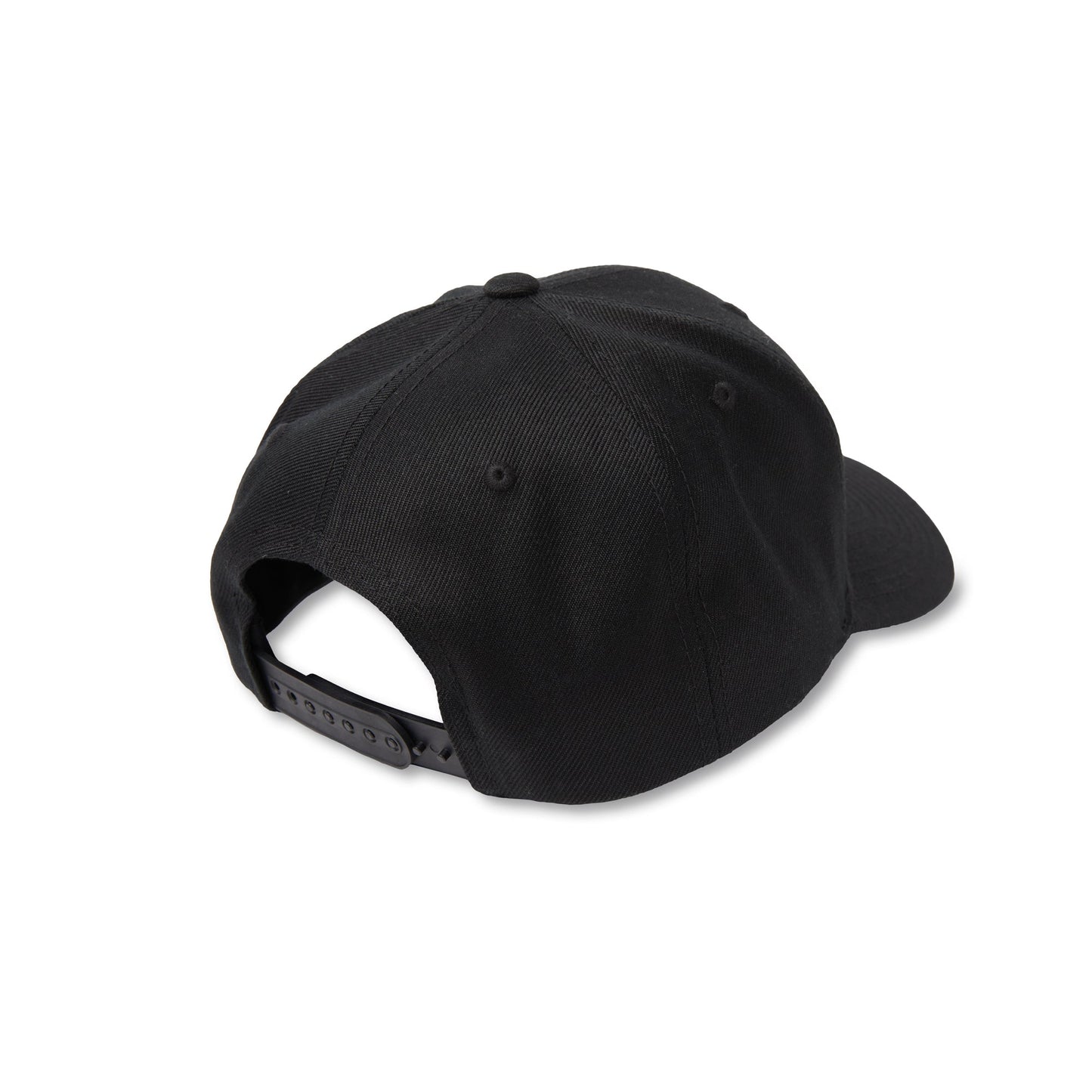 6-Panel Snapback Baseball Cap | Black