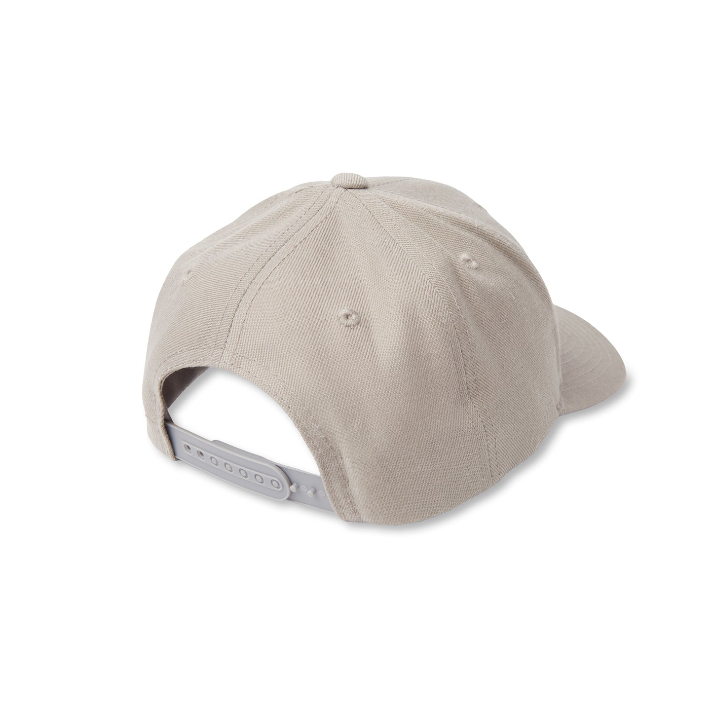 6-Panel Snapback Baseball Cap | Light Gray