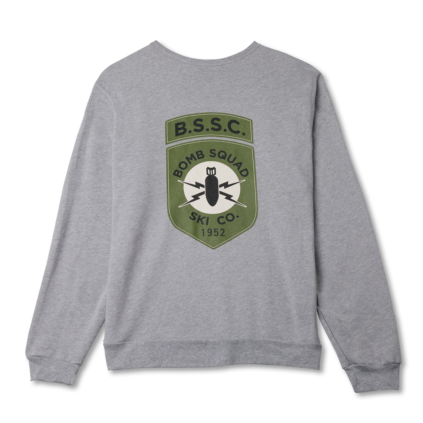 Premium Fleece Crewneck Sweatshirt | Athletic Heather Grey