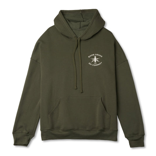 Premium Fleece Hoodie | Military Green