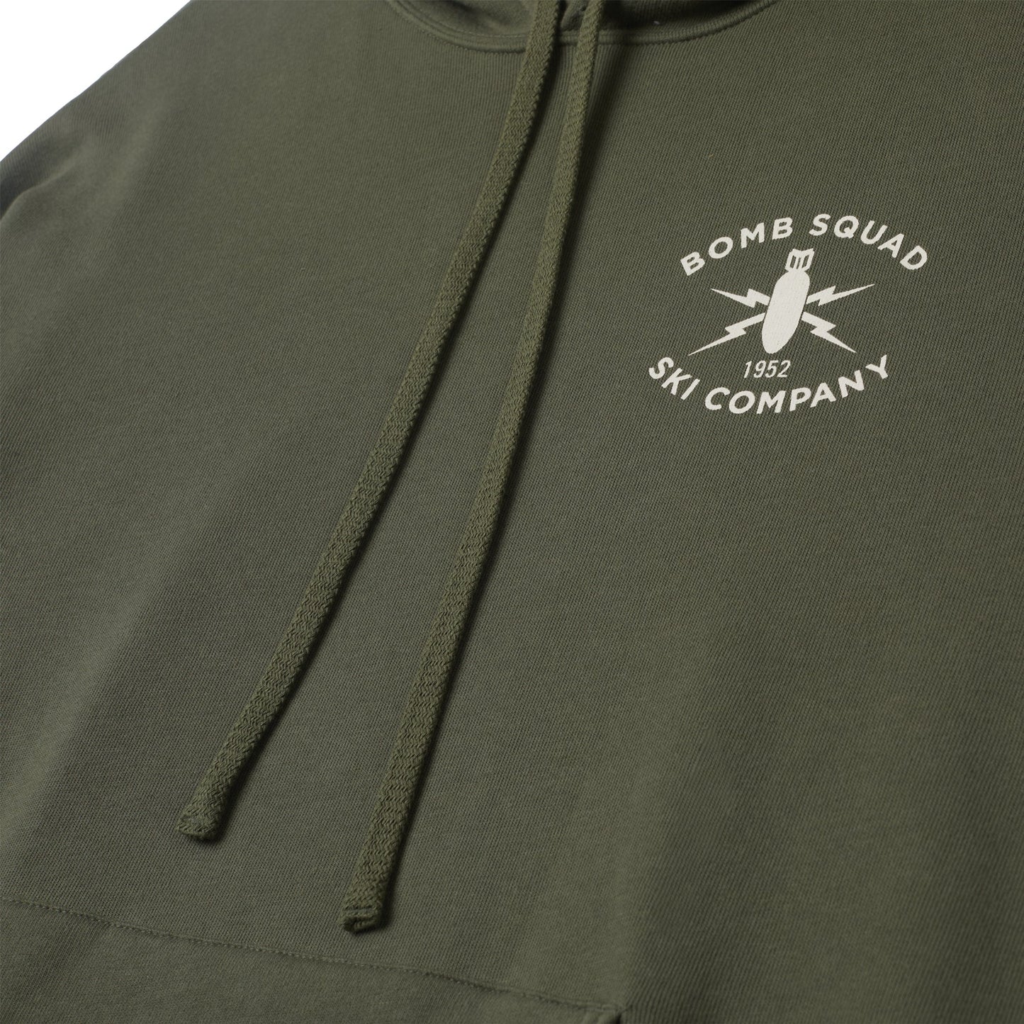 Premium Fleece Hoodie | Military Green