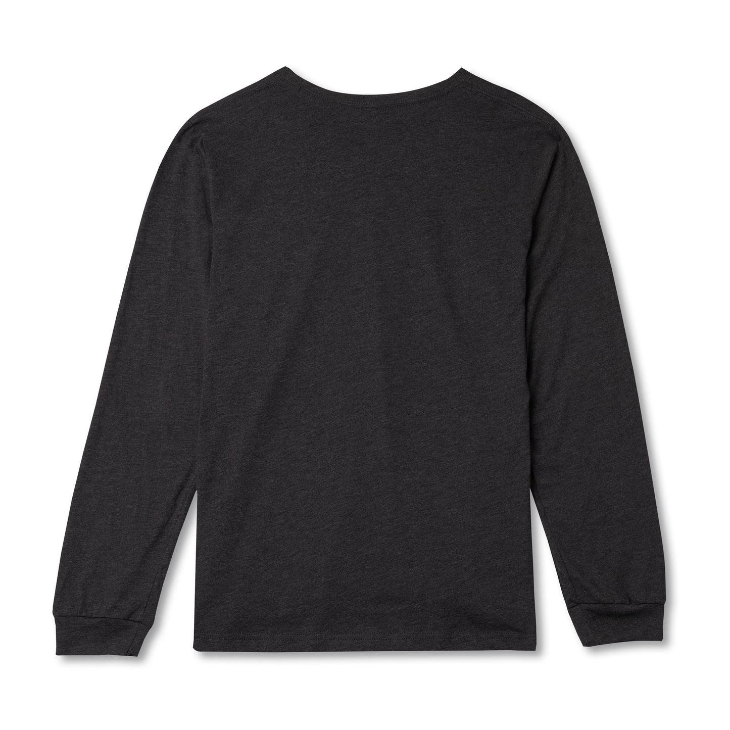 Long Sleeve Logo T-Shirt | Dk Grey Heather