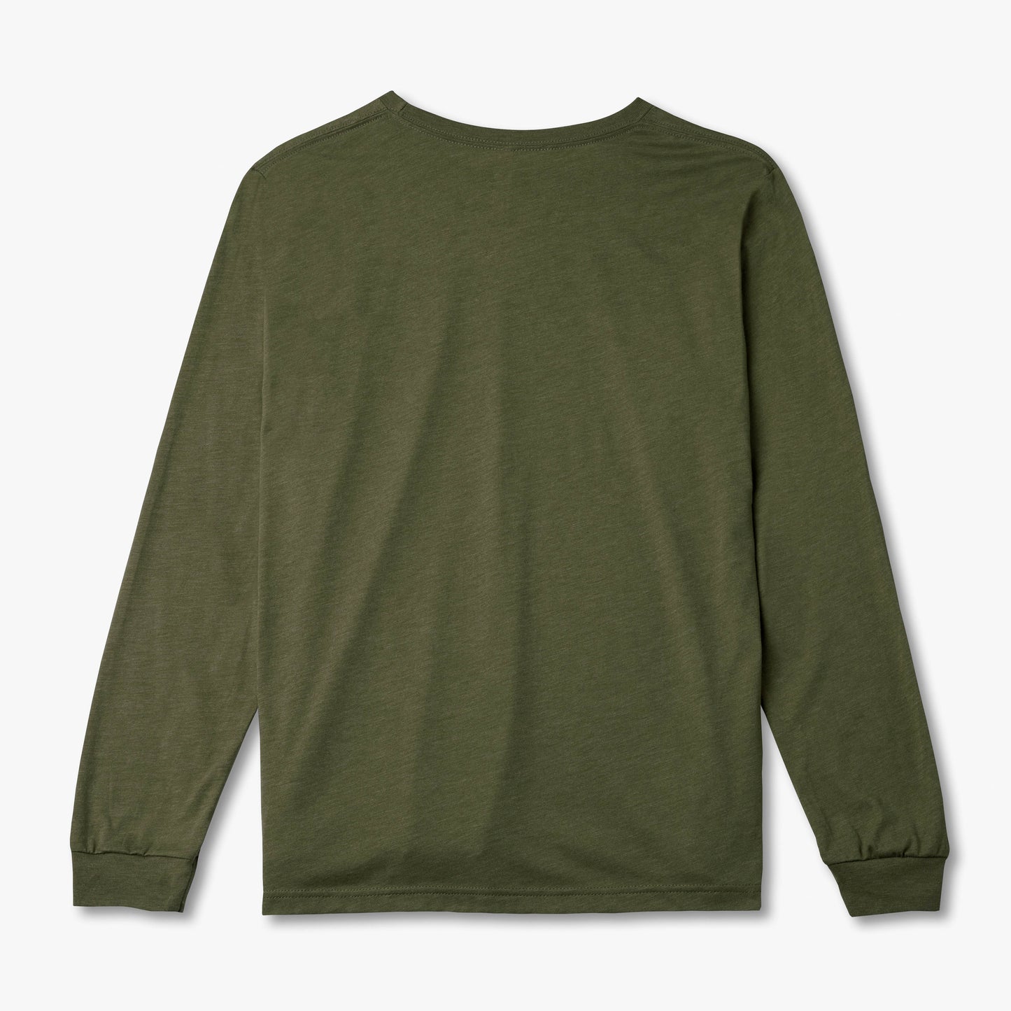 Long Sleeve Logo T-Shirt | Heather Olive