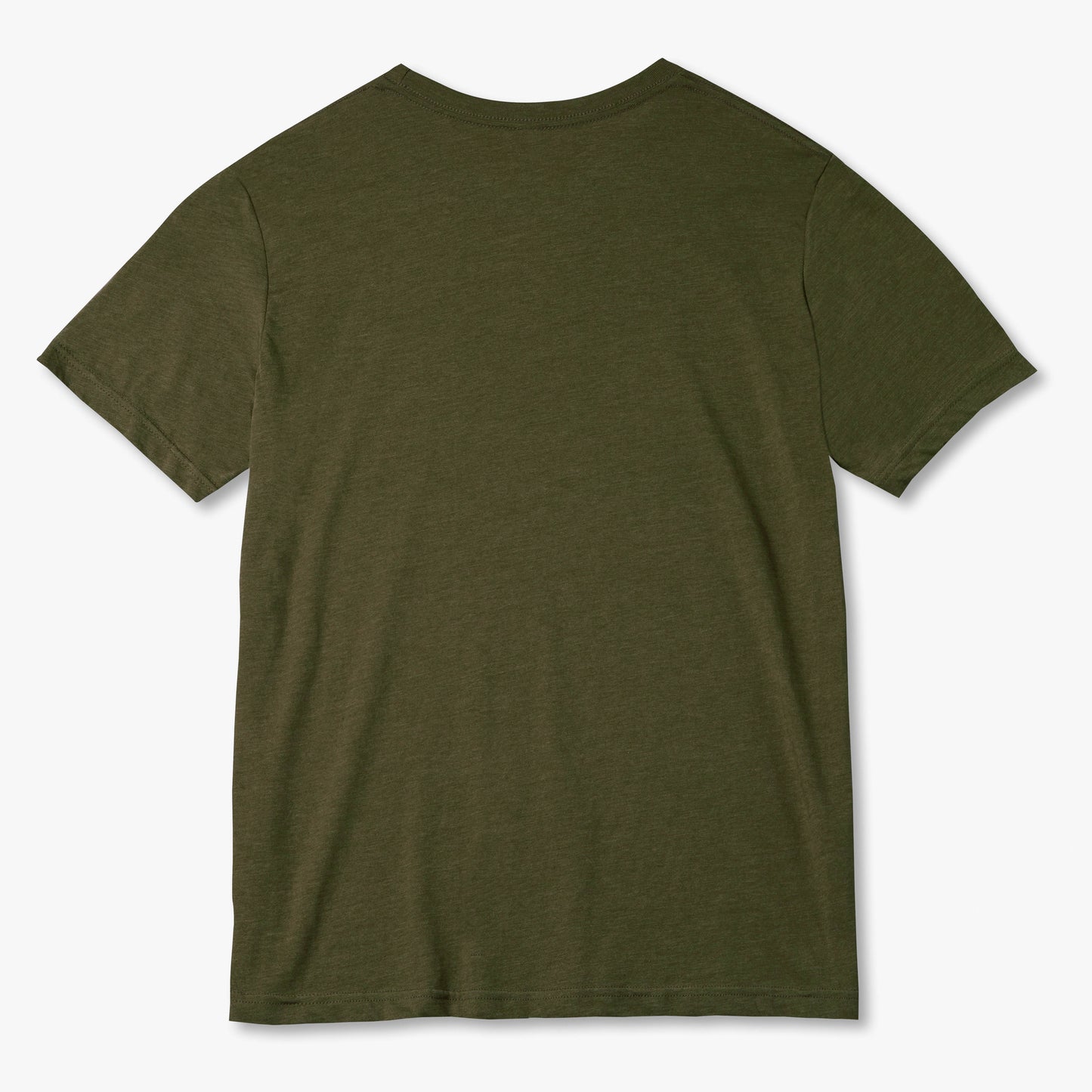 Short Sleeve Logo T-Shirt | Heather Olive "For The Deepest Days"