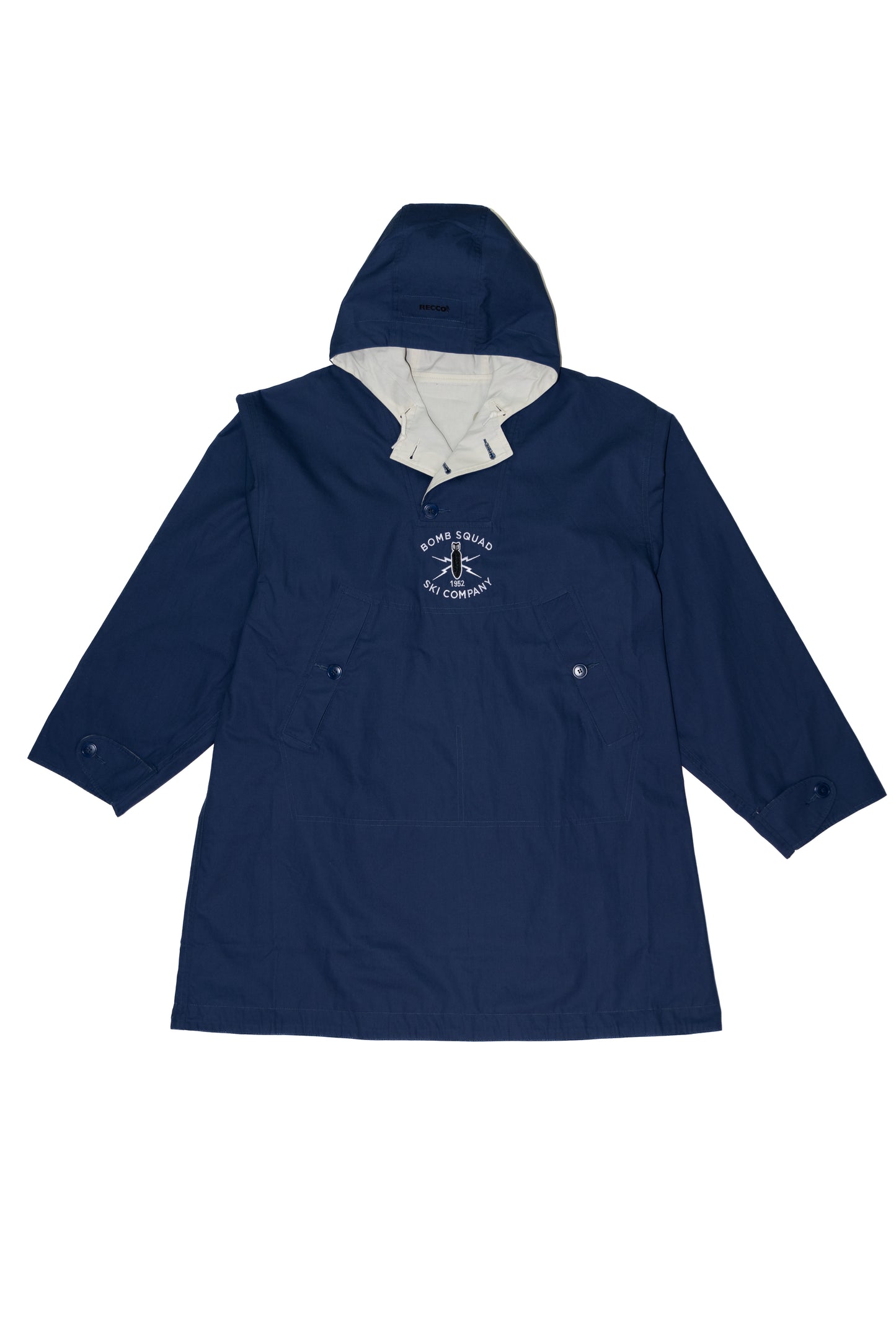 The Morgan Anorak | Reversible Navy / Snow White